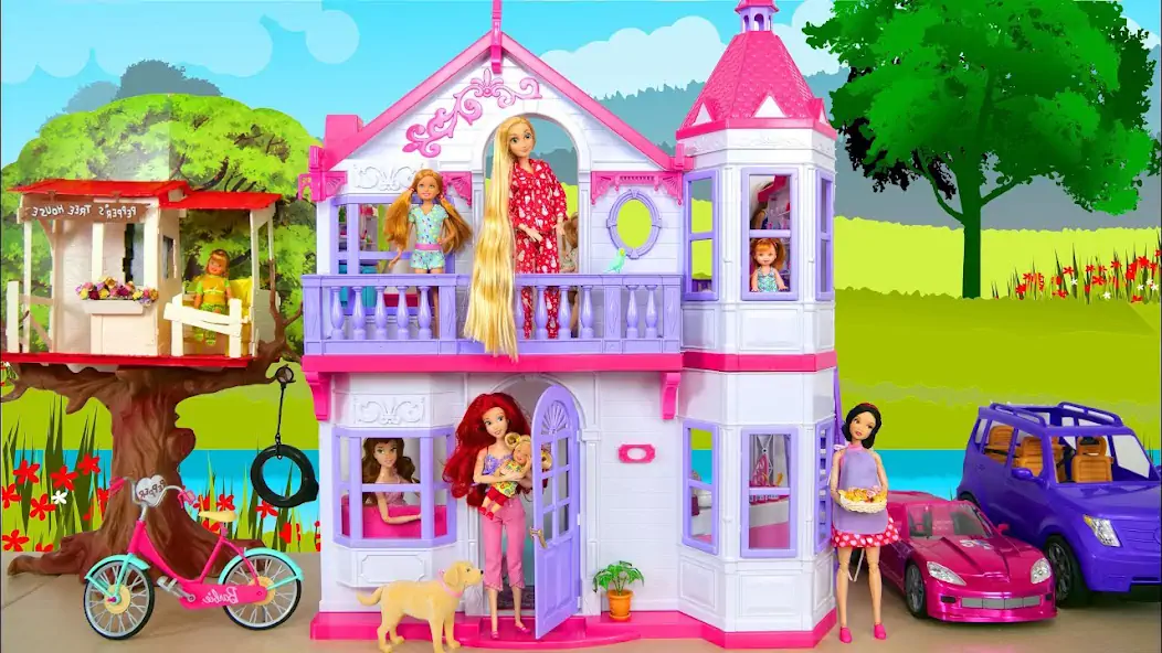 Скачать Doll House Design: Girl Games Взлом [МОД Бесконечные деньги] + [МОД Меню] MOD APK на Андроид