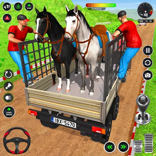 Скачать Animals Transport Truck Game Взлом [МОД Много монет] + [МОД Меню] MOD APK на Андроид