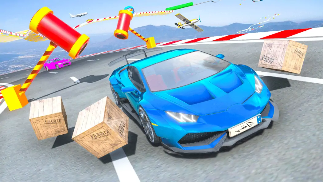 Скачать Ramp Car Games: GT Car Stunts Взлом [МОД Много монет] + [МОД Меню] MOD APK на Андроид