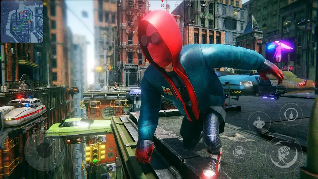 Скачать Super city Hero:Spider Game Взлом [МОД Много монет] + [МОД Меню] MOD APK на Андроид