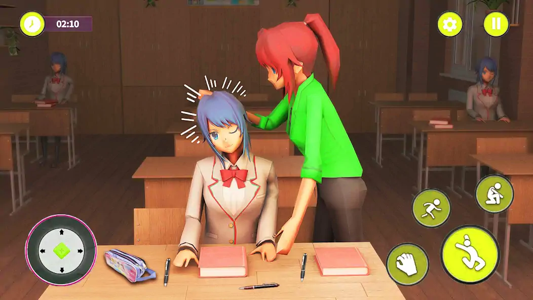 Скачать Аниме школьница 3D симулятор Взлом [МОД Много денег] + [МОД Меню] MOD APK на Андроид