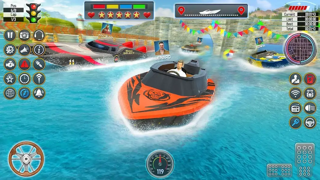Скачать гонки на лодках: лодочные игры Взлом [МОД Много денег] + [МОД Меню] MOD APK на Андроид