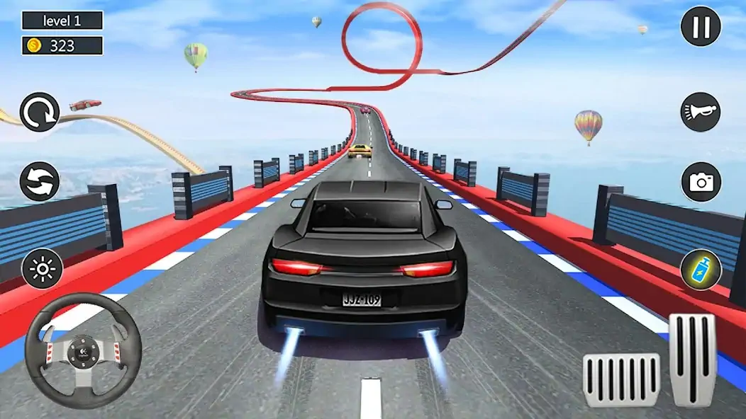 Скачать GT Car Stunts - Ramp Car Games Взлом [МОД Много денег] + [МОД Меню] MOD APK на Андроид