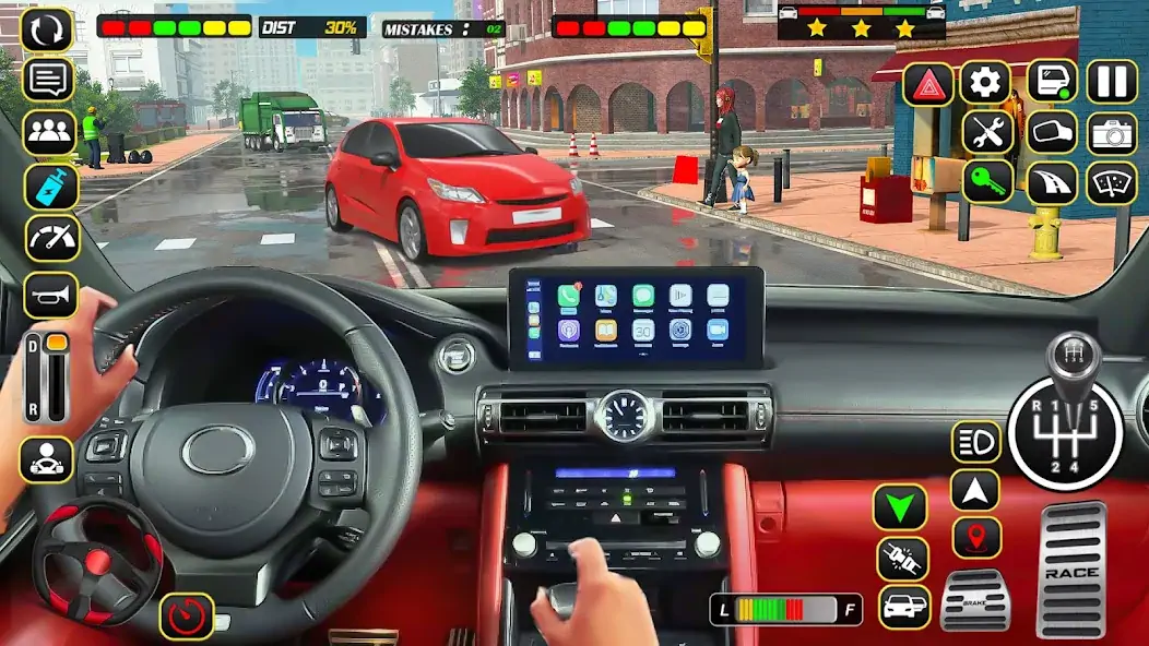 Скачать Driving School City Car Games Взлом [МОД Много денег] + [МОД Меню] MOD APK на Андроид