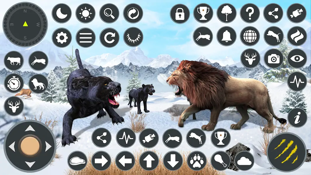 Скачать черная пантера: жизнь животных Взлом [МОД Бесконечные монеты] + [МОД Меню] MOD APK на Андроид
