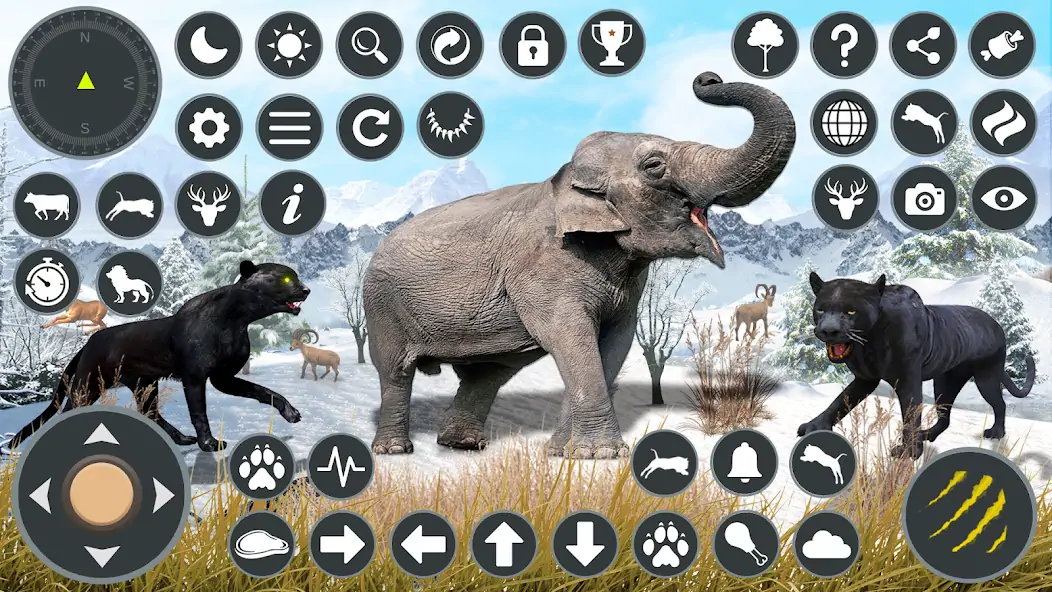 Скачать черная пантера: жизнь животных Взлом [МОД Бесконечные монеты] + [МОД Меню] MOD APK на Андроид