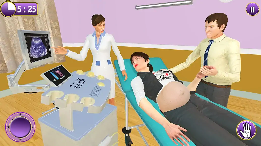 Скачать Pregnant Mother Game Simulator Взлом [МОД Бесконечные монеты] + [МОД Меню] MOD APK на Андроид