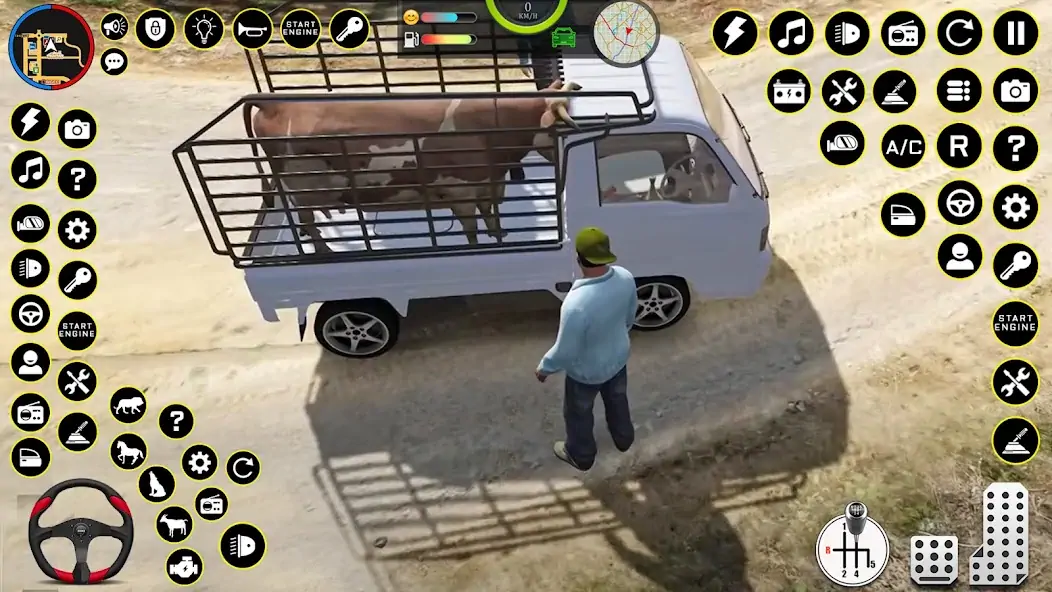 Скачать Animal Transport: Truck Games Взлом [МОД Много денег] + [МОД Меню] MOD APK на Андроид