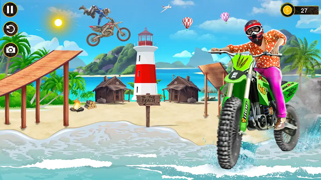 Скачать Dirt Bike Racing 3D:Bike Games Взлом [МОД Много монет] + [МОД Меню] MOD APK на Андроид