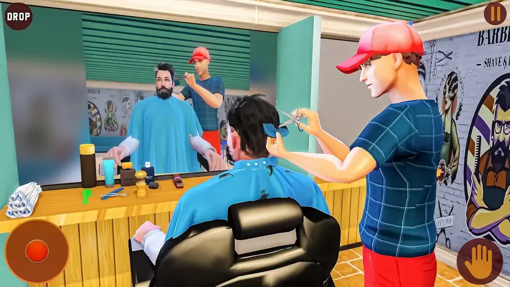 Скачать Barber Shop 3D: Fade Master Взлом [МОД Бесконечные монеты] + [МОД Меню] MOD APK на Андроид