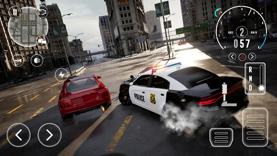 Скачать Police Car Simulator 2023 Взлом [МОД Много денег] + [МОД Меню] MOD APK на Андроид