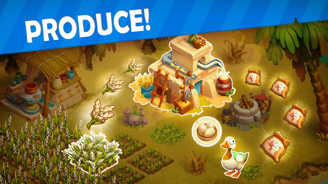 Скачать Nile Valley: Farm Adventure Взлом [МОД Много денег] + [МОД Меню] MOD APK на Андроид