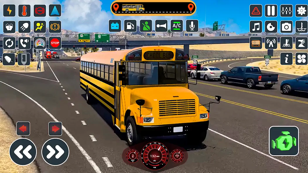 Скачать School Bus Simulator Bus Game Взлом [МОД Много монет] + [МОД Меню] MOD APK на Андроид