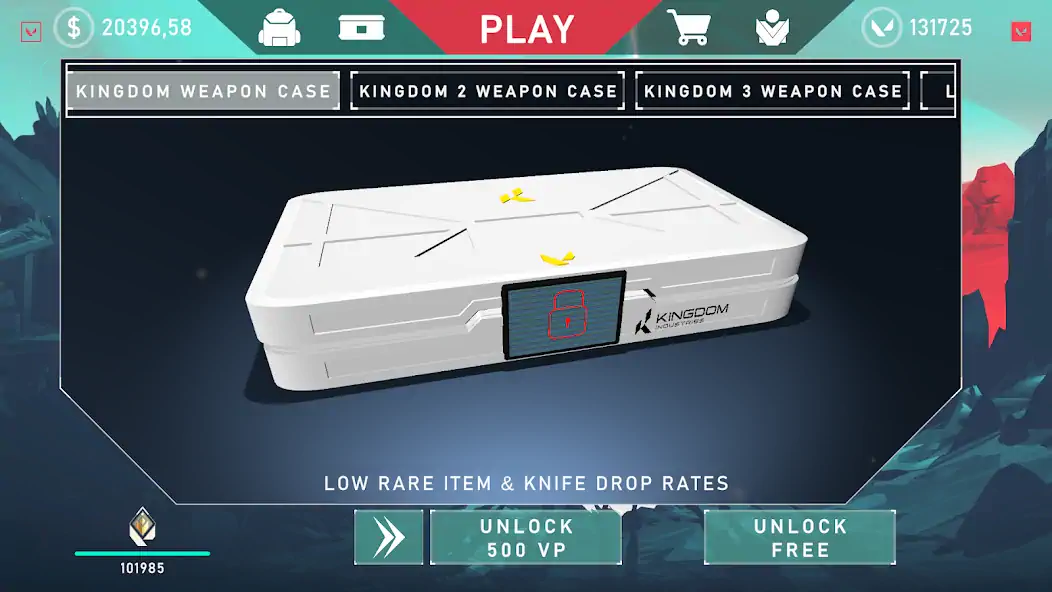 Скачать Valorant Case Opener Взлом [МОД Бесконечные деньги] + [МОД Меню] MOD APK на Андроид