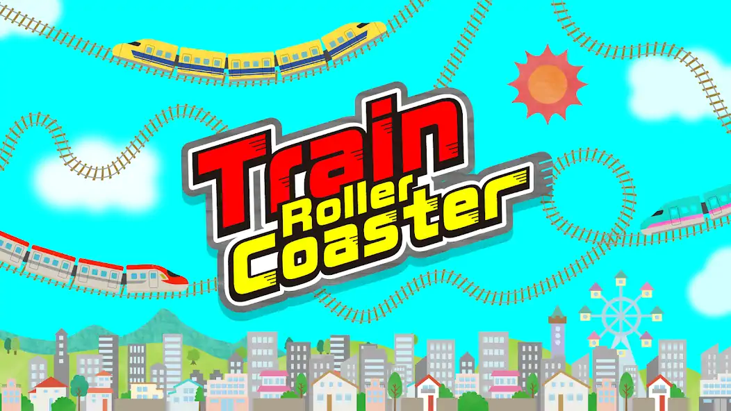 Скачать Train Roller Coaster Взлом [МОД Бесконечные монеты] + [МОД Меню] MOD APK на Андроид