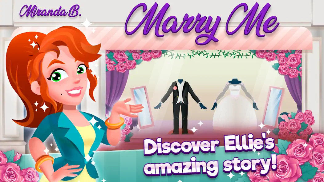 Скачать Ellie's Wedding: Dress Shop Взлом [МОД Бесконечные деньги] + [МОД Меню] MOD APK на Андроид