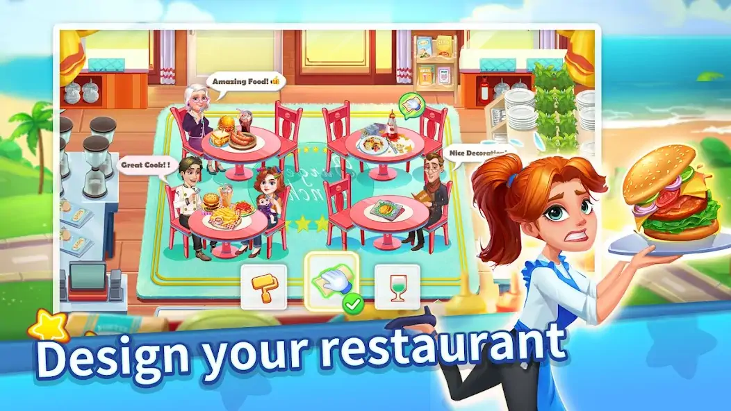 Скачать Cooking Master - Ресторан игра Взлом [МОД Много монет] + [МОД Меню] MOD APK на Андроид