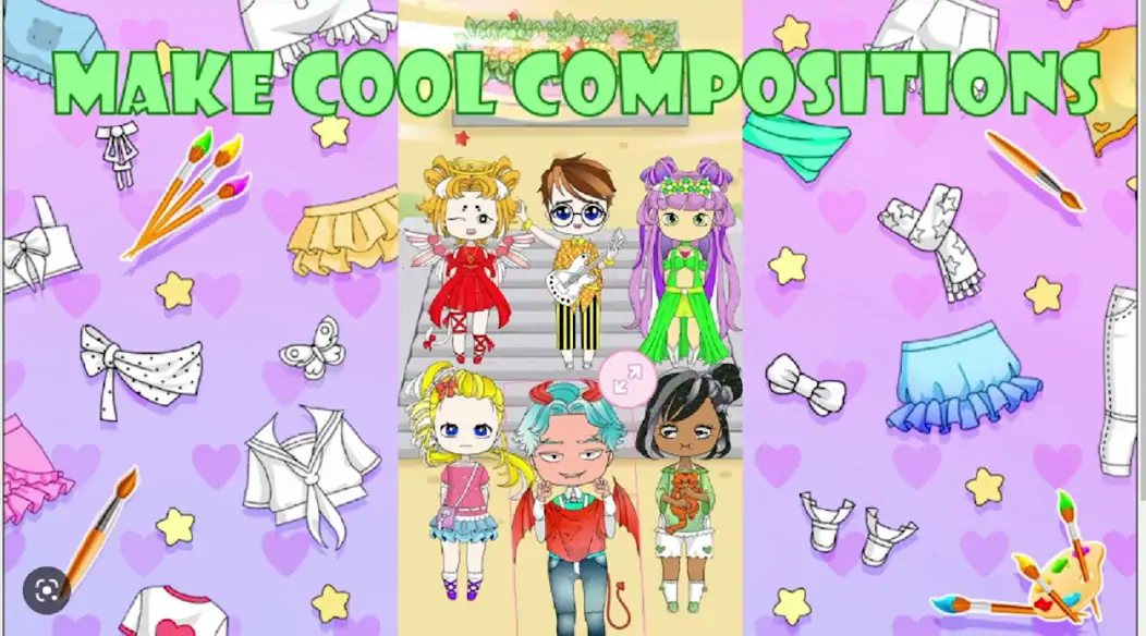 Скачать Fashion Paper Doll DIY Games Взлом [МОД Бесконечные деньги] + [МОД Меню] MOD APK на Андроид