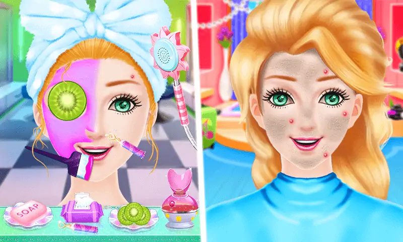 Скачать Doll makeup games for girls Взлом [МОД Много монет] + [МОД Меню] MOD APK на Андроид