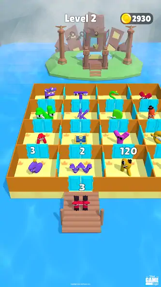Скачать Alphabet Battle: Room Maze Взлом [МОД Много денег] + [МОД Меню] MOD APK на Андроид