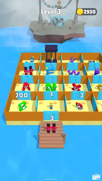 Скачать Alphabet Battle: Room Maze Взлом [МОД Много денег] + [МОД Меню] MOD APK на Андроид