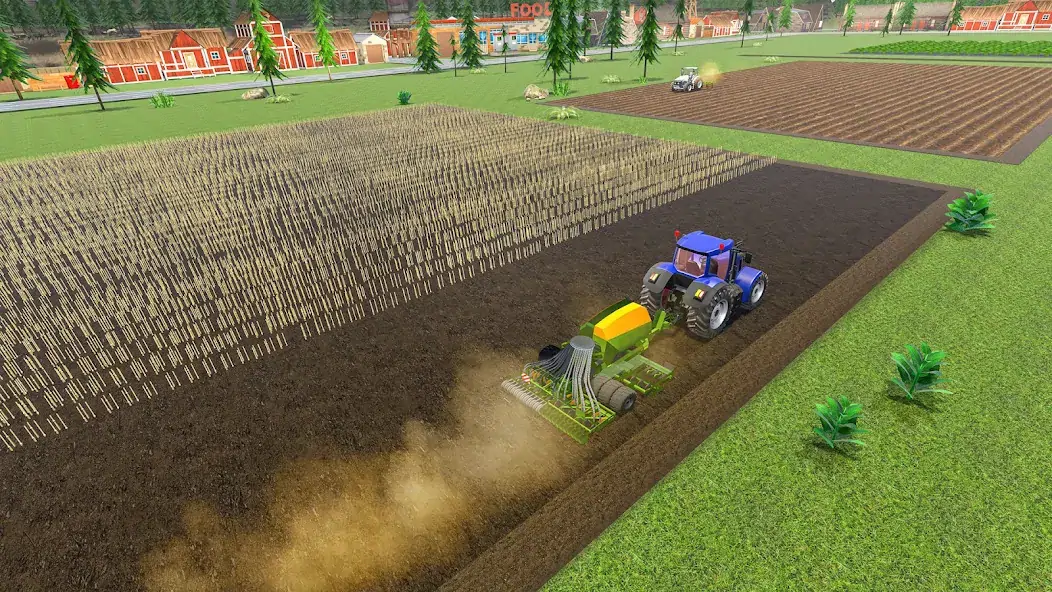 Скачать Tractor Games: Farm Simulator Взлом [МОД Много монет] + [МОД Меню] MOD APK на Андроид