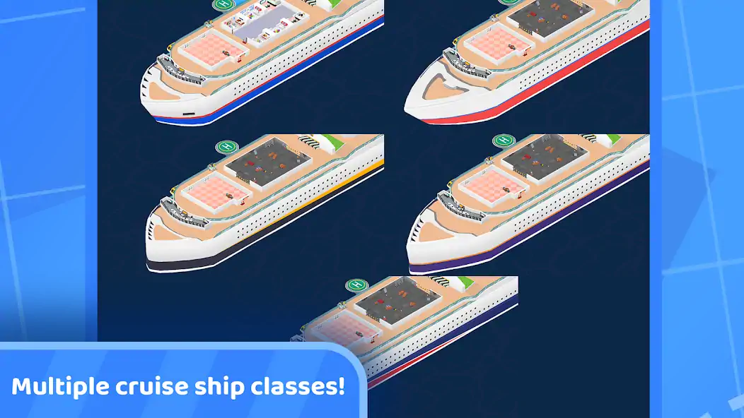 Скачать Idle Cruise Ship Simulator Взлом [МОД Много монет] + [МОД Меню] MOD APK на Андроид