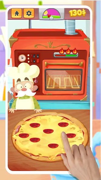 Скачать Pizza Maker - Cooking Games Взлом [МОД Много денег] + [МОД Меню] MOD APK на Андроид