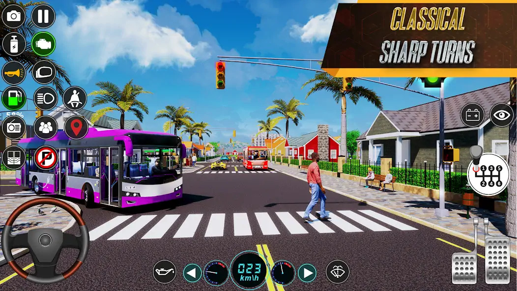 Скачать Real City Bus Simulator Games Взлом [МОД Бесконечные монеты] + [МОД Меню] MOD APK на Андроид