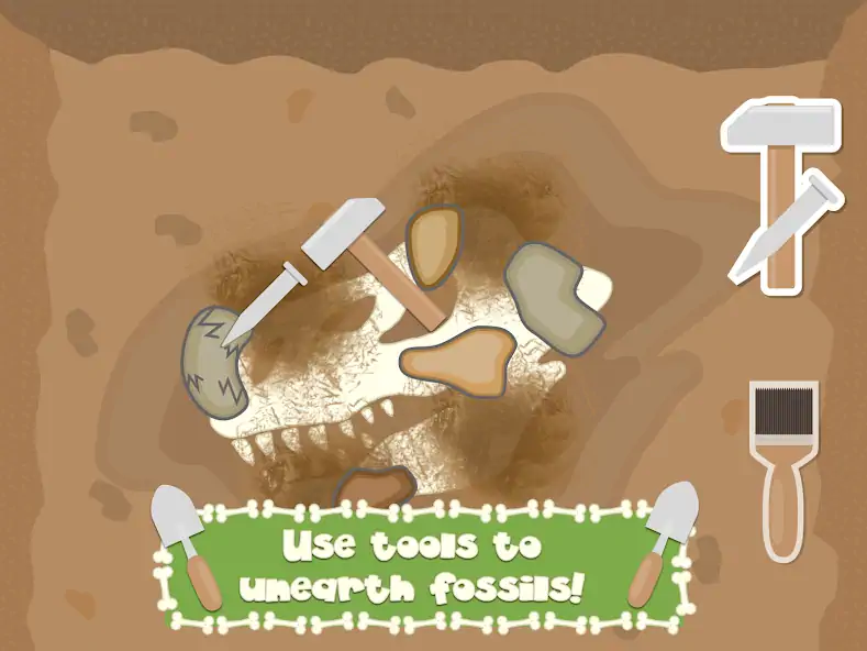 Скачать Dino Fossil Dig - Jurassic Adv Взлом [МОД Много монет] + [МОД Меню] MOD APK на Андроид