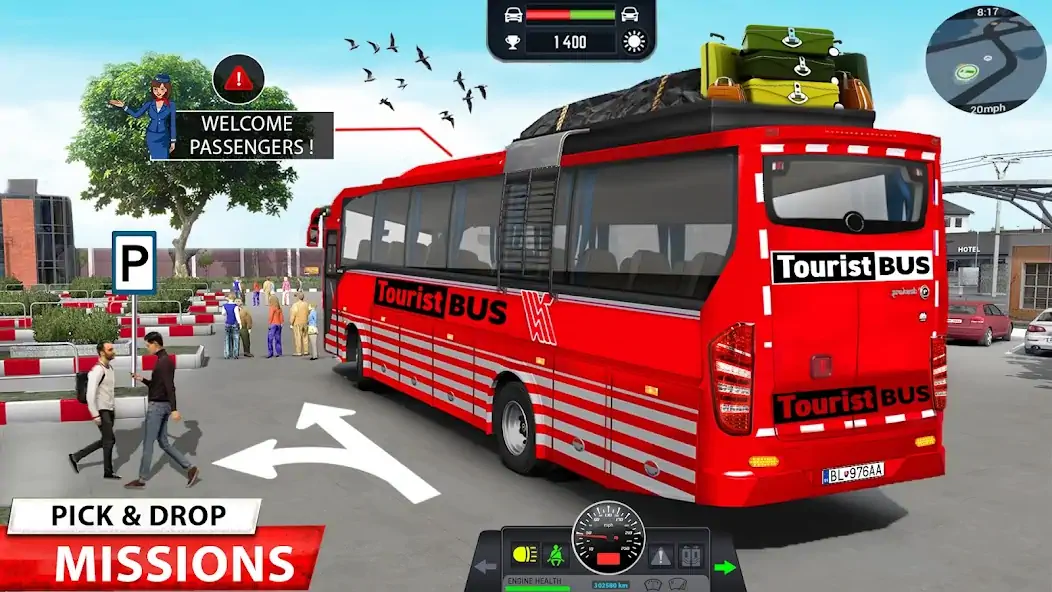 Скачать Ultimate Bus Driving Simulator Взлом [МОД Много денег] + [МОД Меню] MOD APK на Андроид