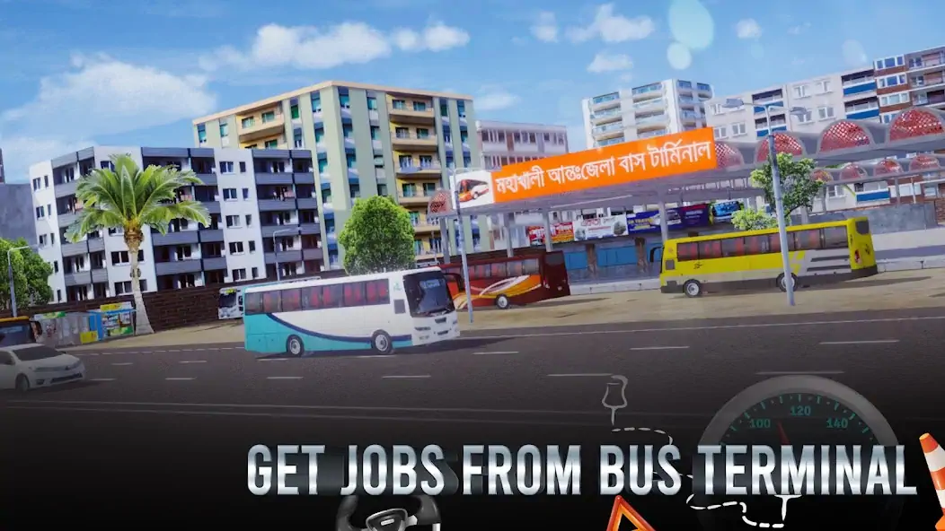 Скачать Bus Simulator Bangladesh Взлом [МОД Бесконечные монеты] + [МОД Меню] MOD APK на Андроид