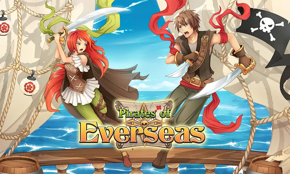 Скачать Pirates of Everseas Взлом [МОД Бесконечные монеты] + [МОД Меню] MOD APK на Андроид