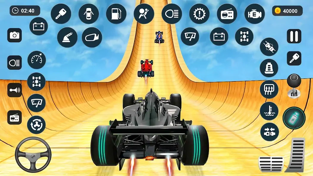 Скачать Formula Car Stunt - Car Games Взлом [МОД Много денег] + [МОД Меню] MOD APK на Андроид