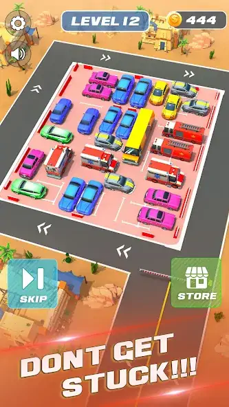 Скачать Parking Jam Unblock: Car Games Взлом [МОД Много денег] + [МОД Меню] MOD APK на Андроид