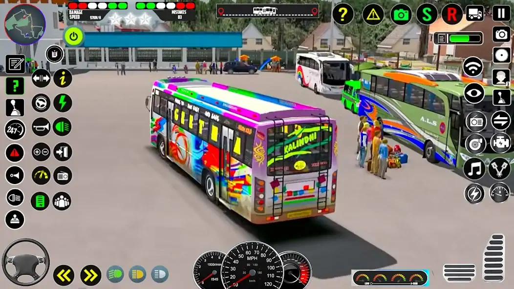 Скачать современная автобусная игра Взлом [МОД Много монет] + [МОД Меню] MOD APK на Андроид