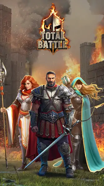 Скачать Total Battle: Триумф Империй Взлом [МОД Бесконечные монеты] + [МОД Меню] MOD APK на Андроид