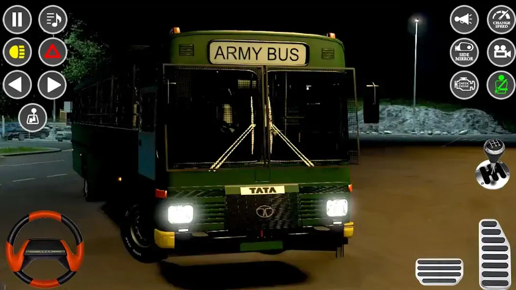 Скачать нас военный автобус игра 3d Взлом [МОД Много монет] + [МОД Меню] MOD APK на Андроид