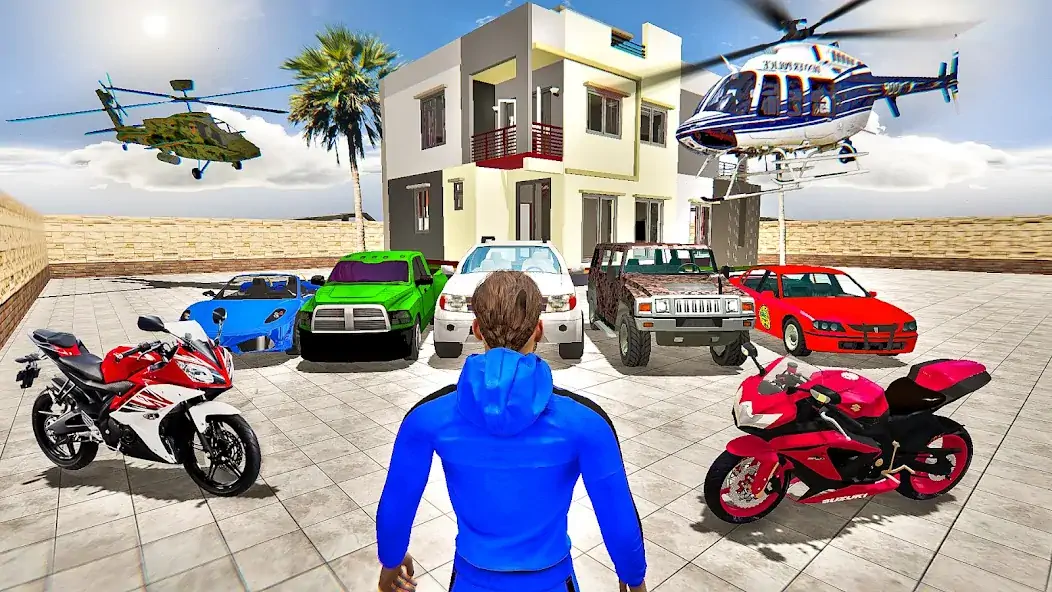 Скачать Indian Bike 3D: Ktm Bike Game Взлом [МОД Бесконечные деньги] + [МОД Меню] MOD APK на Андроид