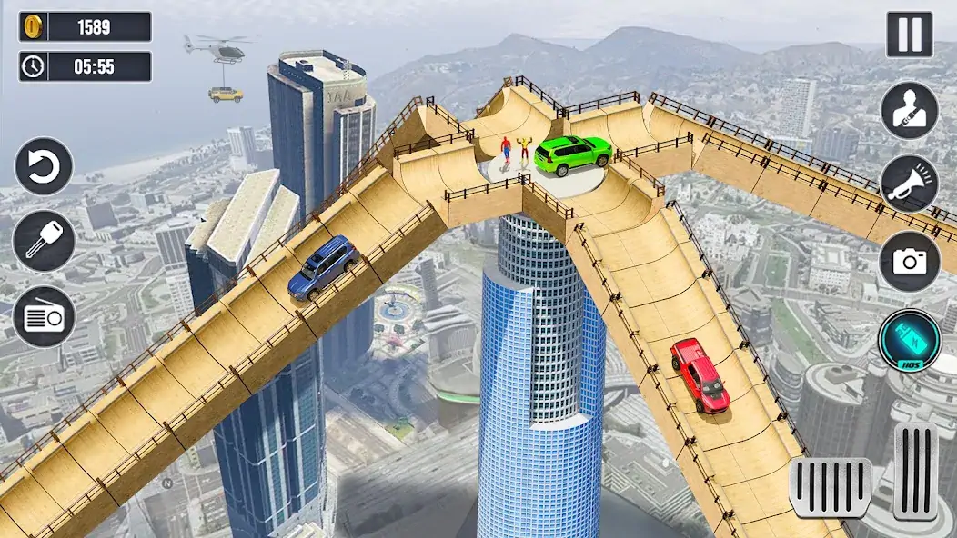 Скачать Car Stunt Games - Car Games 3D Взлом [МОД Бесконечные монеты] + [МОД Меню] MOD APK на Андроид
