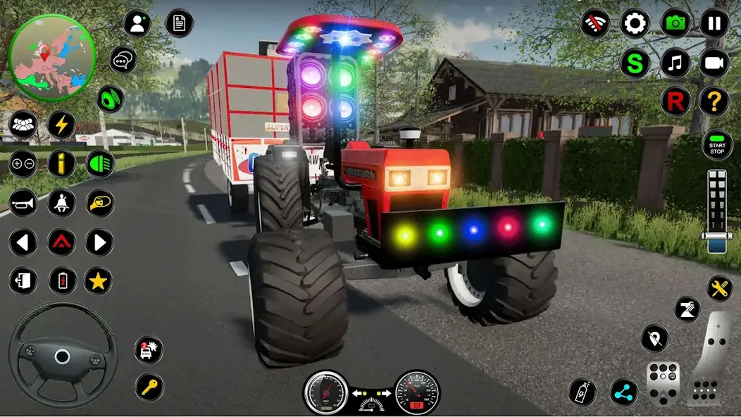 Скачать Индийская тракторная игра 3D Взлом [МОД Много денег] + [МОД Меню] MOD APK на Андроид