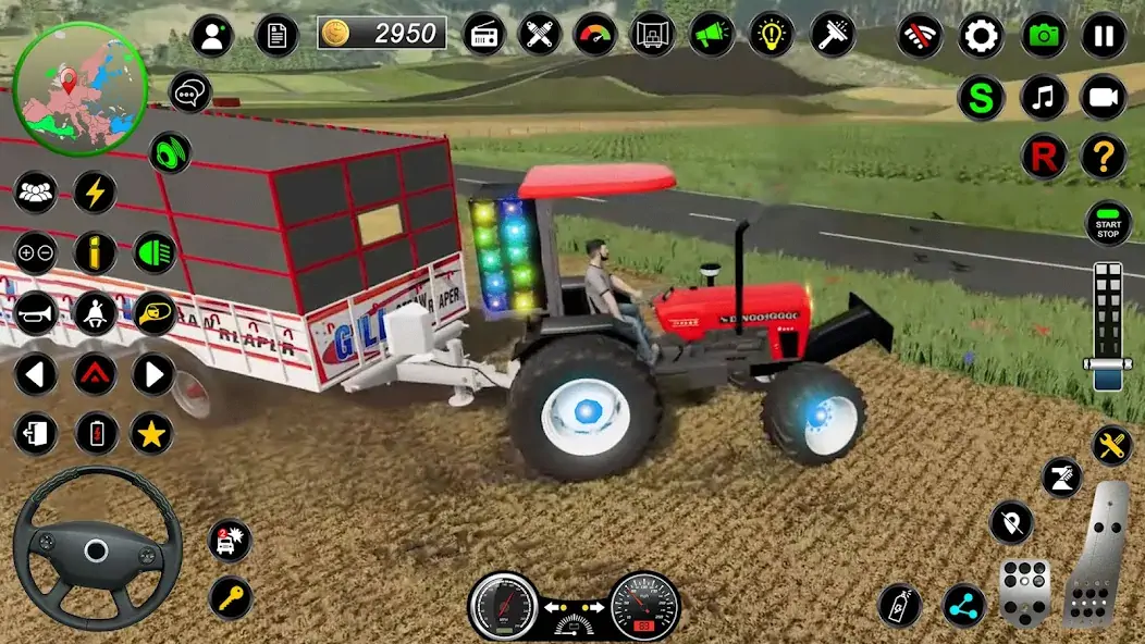 Скачать Индийская тракторная игра 3D Взлом [МОД Много денег] + [МОД Меню] MOD APK на Андроид