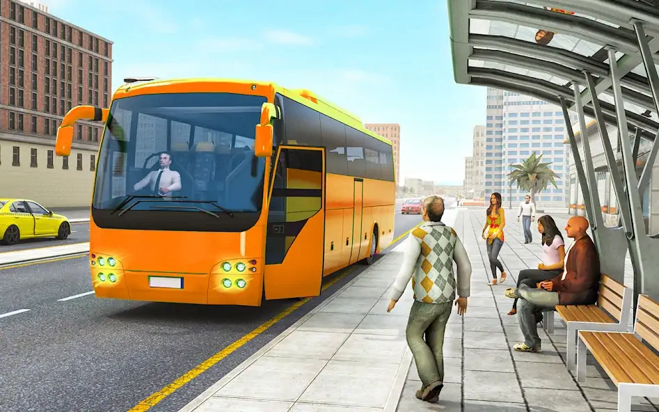 Скачать City Bus Simulator: Transport Взлом [МОД Бесконечные монеты] + [МОД Меню] MOD APK на Андроид