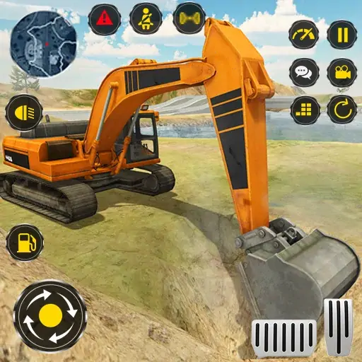Скачать Heavy Excavator Simulator PRO Взлом [МОД Много монет] + [МОД Меню] MOD APK на Андроид