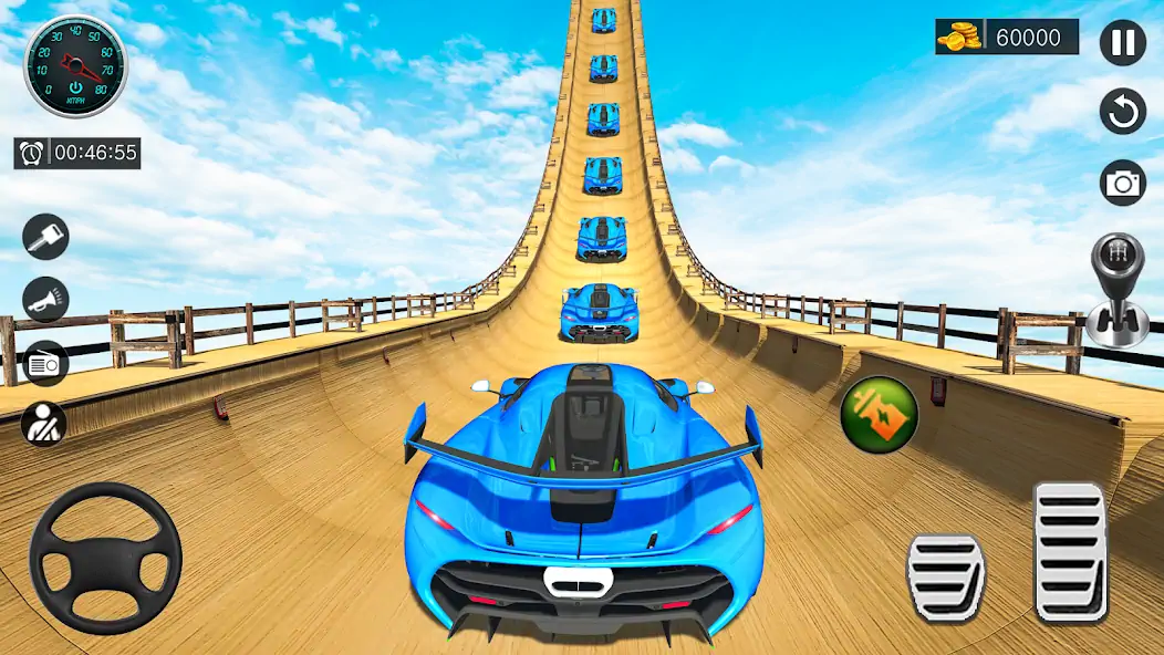 Скачать Ramp Car Game - Car Stunt Взлом [МОД Много монет] + [МОД Меню] MOD APK на Андроид