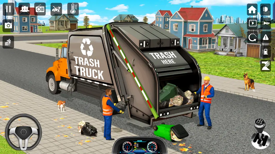 Скачать мусора грузовик Водитель симул Взлом [МОД Бесконечные монеты] + [МОД Меню] MOD APK на Андроид