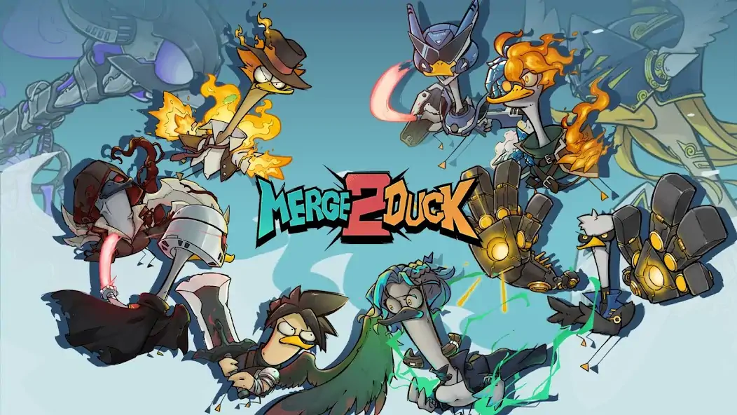 Скачать Merge Duck 2: Idle RPG Взлом [МОД Бесконечные деньги] + [МОД Меню] MOD APK на Андроид