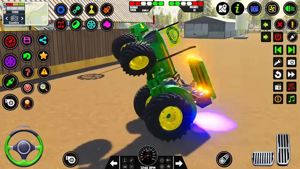 Скачать Тракторные фермерские игры 3D Взлом [МОД Много монет] + [МОД Меню] MOD APK на Андроид