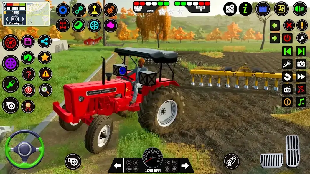 Скачать Тракторные фермерские игры 3D Взлом [МОД Много монет] + [МОД Меню] MOD APK на Андроид