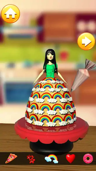 Скачать Doll Cake Dress Up Games 3D Взлом [МОД Много денег] + [МОД Меню] MOD APK на Андроид